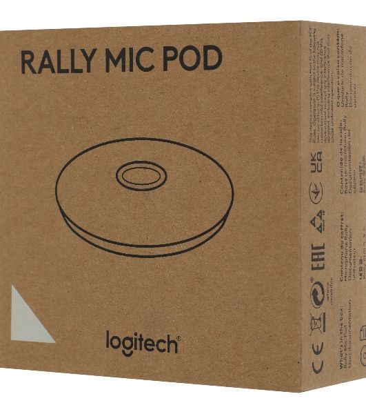 Микрофон Logitech Microphone for Rally ConferenceCamMic Pod Off белый