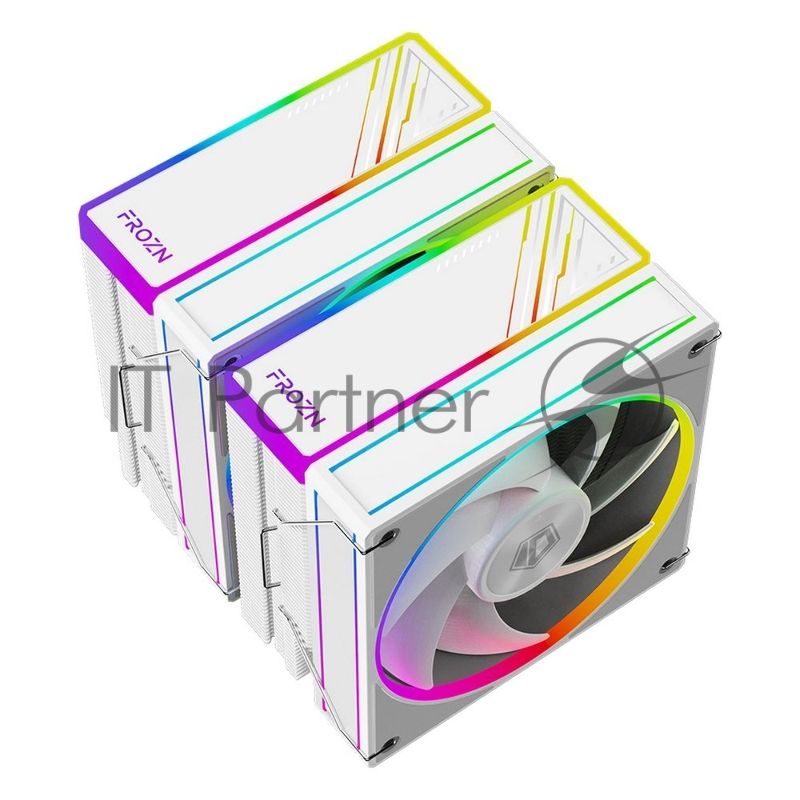 Устройство охлаждения(кулер) ID-Cooling Frozn A620 ARGb белый 120мм алюминий+медь 2000rpm 30db 4-pin 270W 154мм