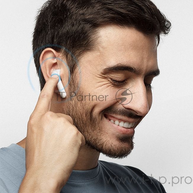Наушники SoundPEATS TWS TrueAir QCC3020 Bluetooth 5.0 600мАч d14.2мм IPX5 белый