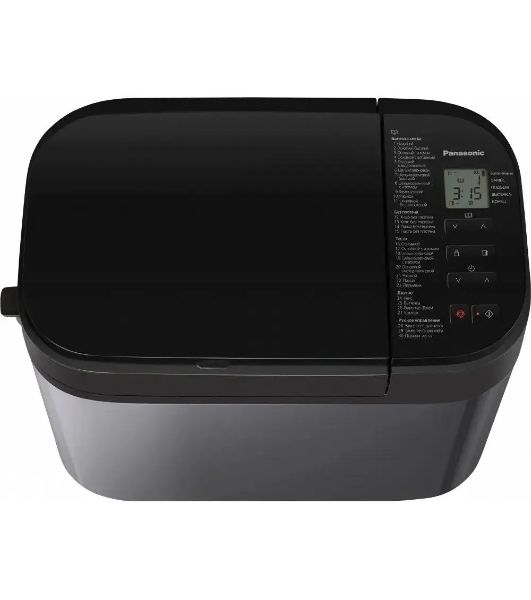 Хлебопечка Panasonic SD-YR2540HTS серый/черный, 550 Вт, 1.1 кг, 30 программ