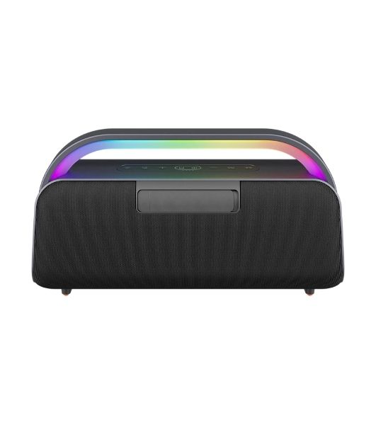 Колонка портативная Ural Молния Кварк черный/серый 240W 1.1 BT/3.5Jack/USB-C 10м 8000mAh (без.бат)