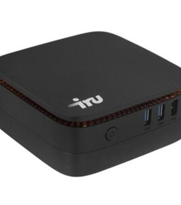 Неттоп IRU 110JLCN Cel N4500 (1.1) 8Gb SSD256Gb UHDG без ОС GbitEth WiFi BT 30W черный (2152166)