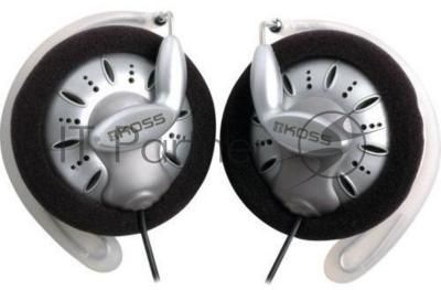 Проводные наушники KOSS KSC75 серебристый, накладные (клипсы), проводной, крепление за ухо, шнур 1.2 м