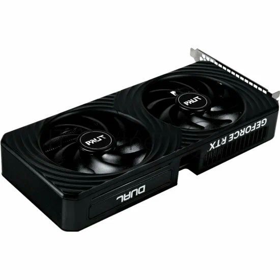 Видеокарта Palit GeForce RTX 5060 Ti DUAL OC, 8 GB GDDR7, 128 bit, 3xDisplayPort, HDMI, GPU 2407 MHz