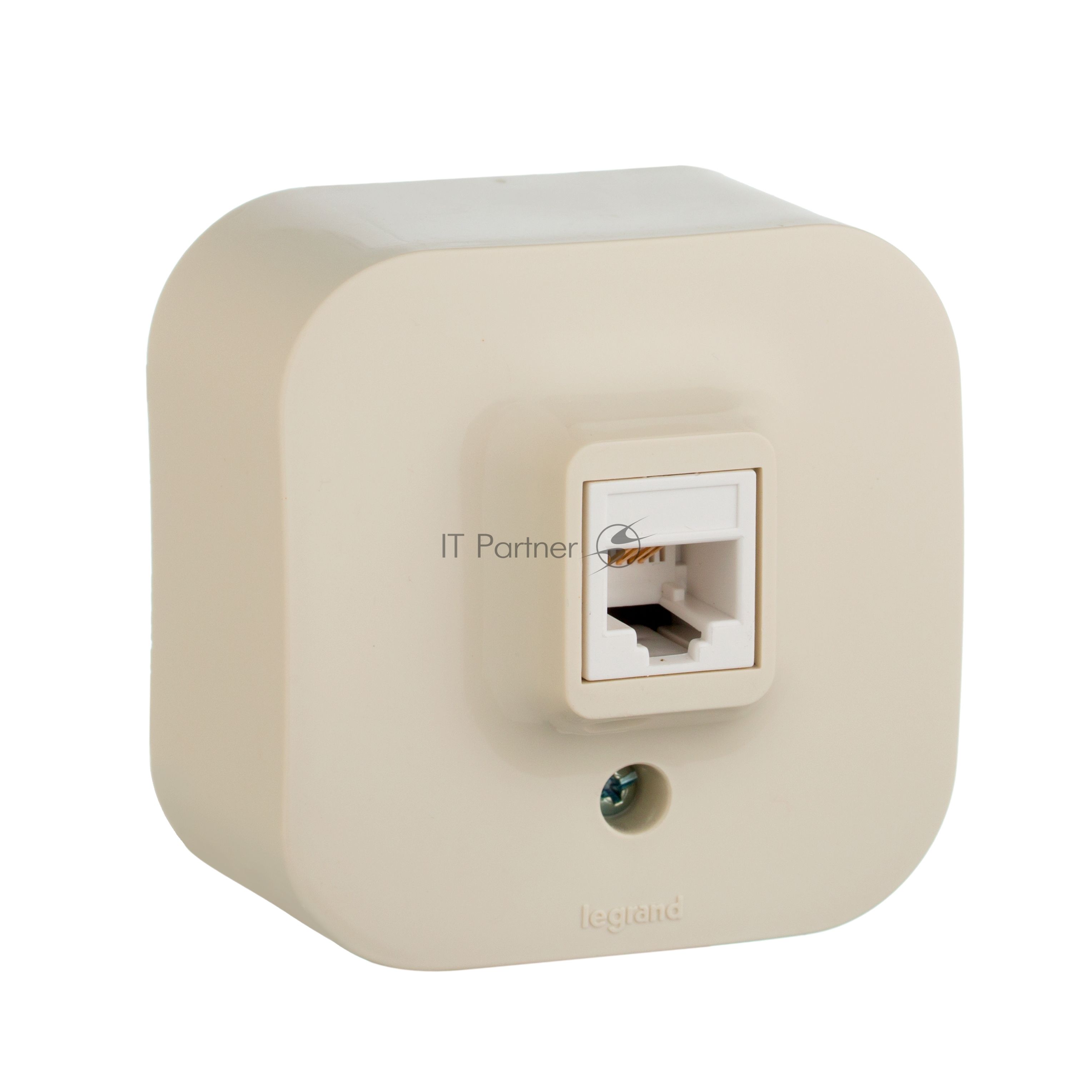 Электроустановочные изделия Legrand Legrand 782254 Розетка RJ45 (Слоновая кость)