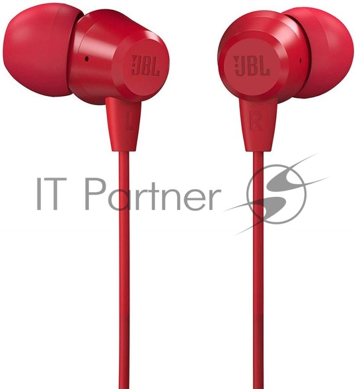 Гарнитура JBL C50HI красный