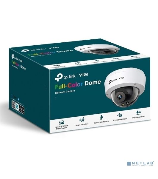 Камера видеонаблюдения цветная купольная IP-камера 3 Мп/3MP Full-Color Dome Network Camera