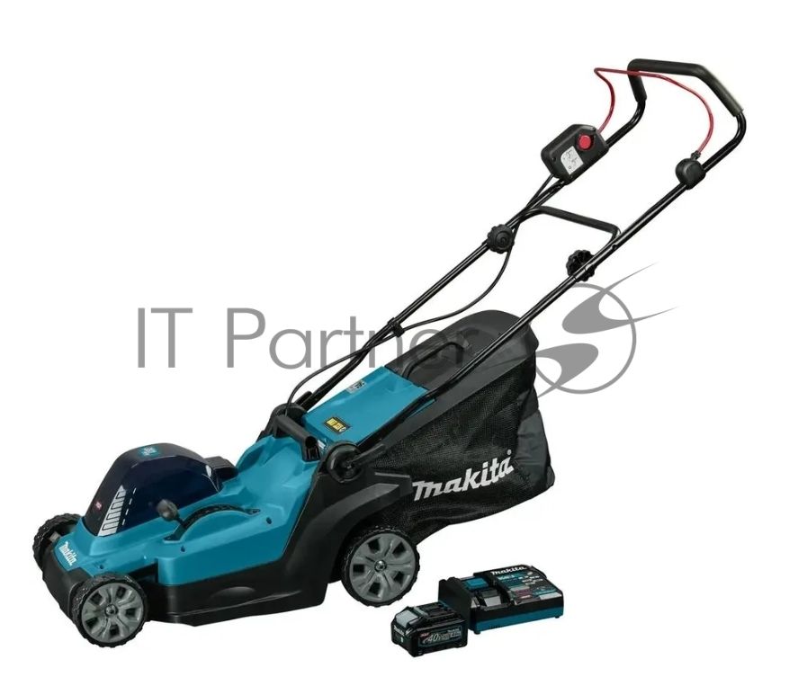 Газонокосилка аккумуляторная Makita LM003GU102, 40 В, 4 Ач