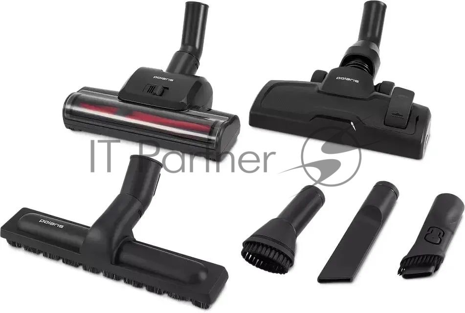 Пылесос Polaris PVC 3344 черный/серый, 650/2200 Вт, уборка сухая, пылесборник контейнер/мешок 2 л