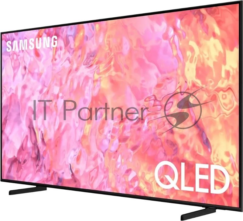 Телевизор Samsung 55" QA55Q60CAUXZN черный QLED UHD 50Hz Tizen