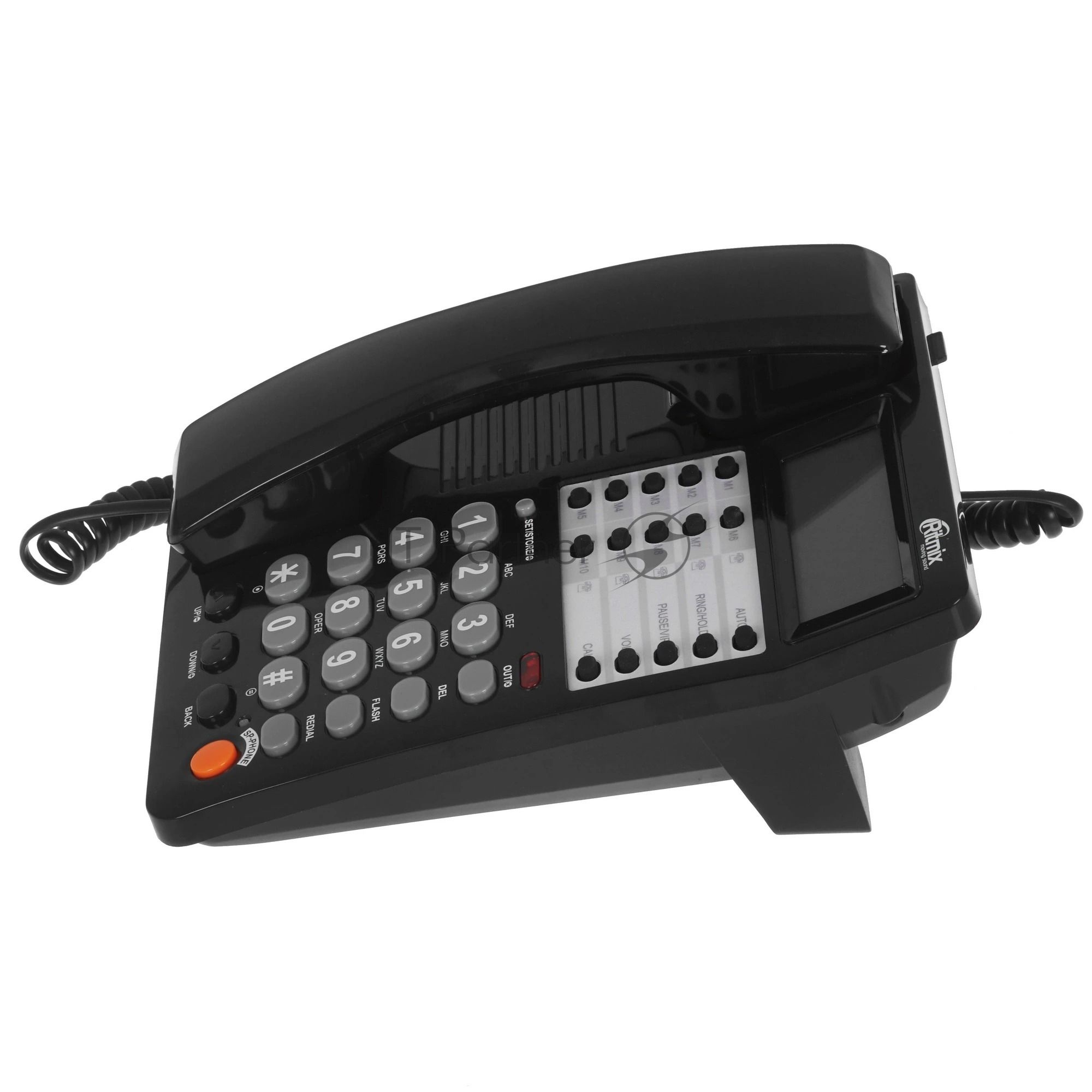 Телефон проводной Ritmix RT-495 черный