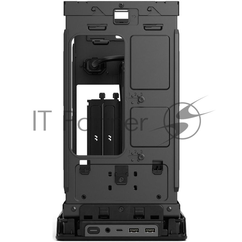 Компьютерный корпус без блока питания Fractal Design Era 2, Mini-Tower, 2x120мм, 2xUSB-A 3.0 + 1xUSB 3.2 Type-C, SFX PSU Support, mITX Charcoal Gray