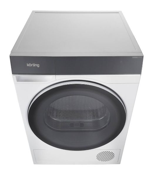 Сушильная машина Korting KD 69IHP10 белый, 10 кг, сушка - конденсационная, программ - 12, 59.5 x 85 x 62.7 см