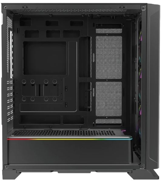 Компьютерный корпус Forza FZ-G901 EATX Case, black, w/o psu,Tempered glass front panel, 2x3,5", 2x2,5",USB3.0*1+USB3.0