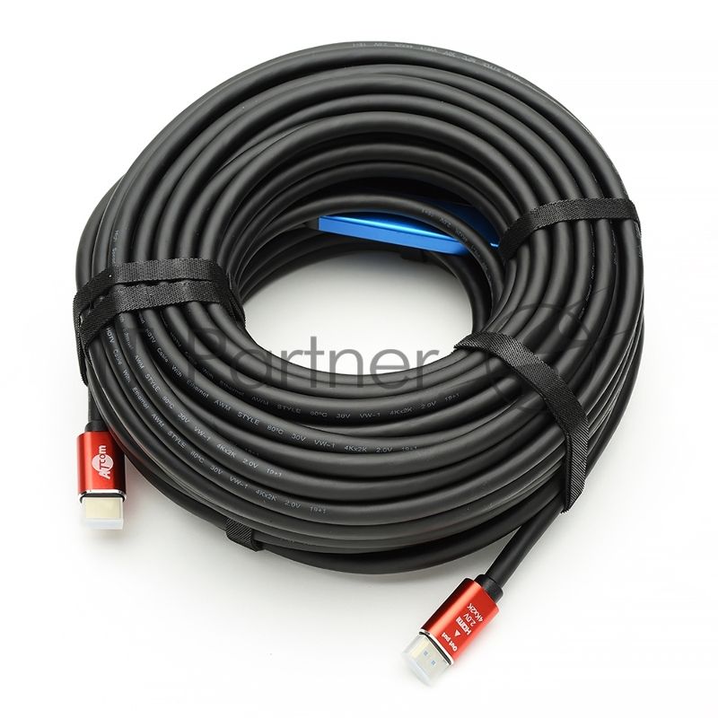 Кабель HDMI 30 m (Red/Gold, в пакете) VER 2.0 Кабель HDMI 30 m (Red/Gold, в пакете) VER 2.0