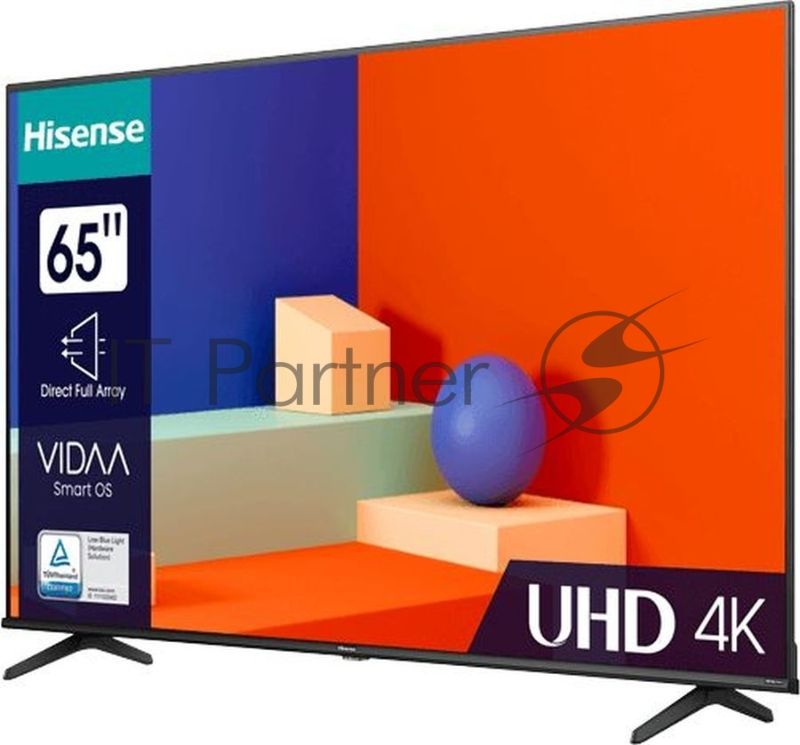 Телевизор Hisense 65" 65A6K черный LED UHD 60Hz Smart