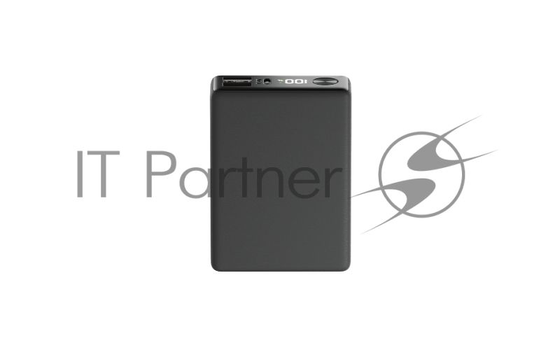Портативный аккумулятор OLMIO QX-10, 10000mAh, 22.5W, QuickCharge3.0/PowerDelivery, LCD, графитовый