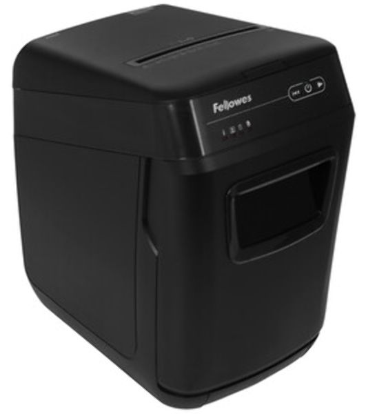 Шредер Fellowes AutoMax 200C (секр.P-4)/фрагменты/200лист./32лтр./пл.карты