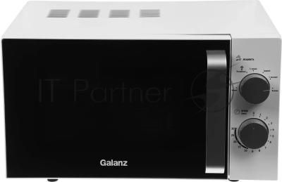Микроволновая печь Galanz MOS-2401FMW белый, 20 л, 800 Вт, поворотный механизм