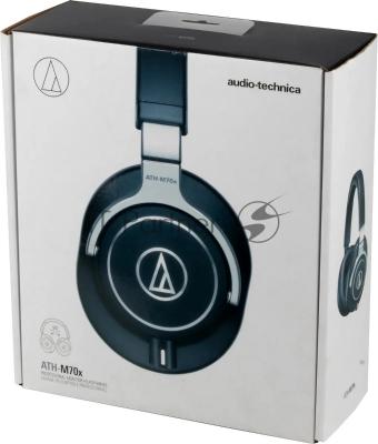 Проводные наушники Audio-Technica ATH-M70x черный, полноформатные