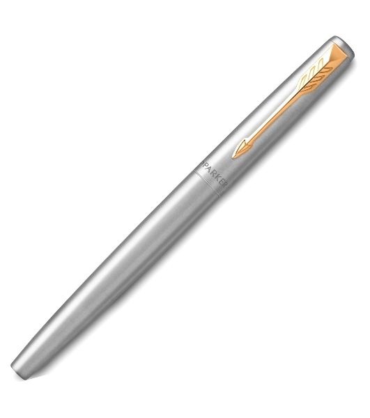 Ручка перьевая Parker Jotter Core F691 (CW2030948) Stainless Steel GT, M, сталь нержавеющая, подарочная коробка