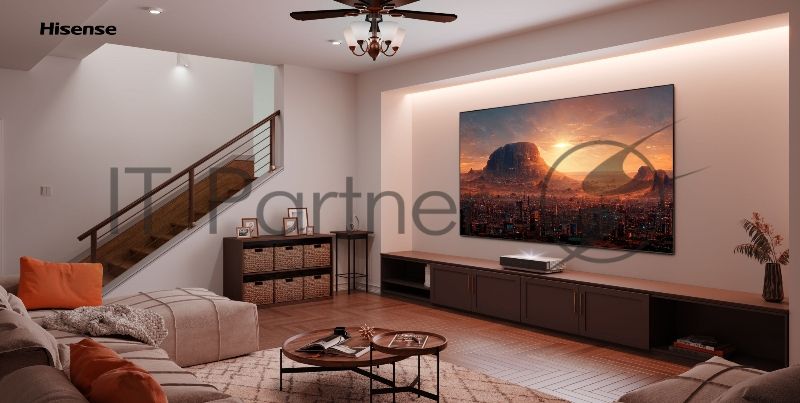 Телевизор Hisense 100" 100L5H серебристый лазерный Laser UHD 60Hz Vidaa