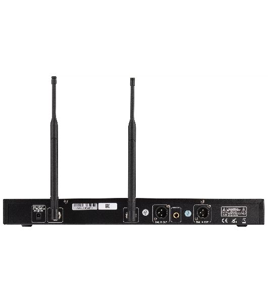 Радиосистема ITC T-521US UHF двухканальная радиосистема с двумя головными микрофонами, LCD дисплей, частотный диапазон 470-510 MHz.