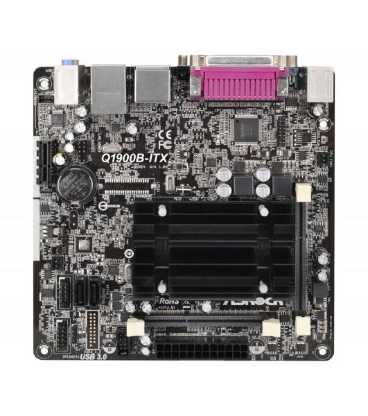 Материнская плата Asrock Q1900B-ITX mini-ITX AC`97 6ch(5.1) GbLAN+VGA+HDMI