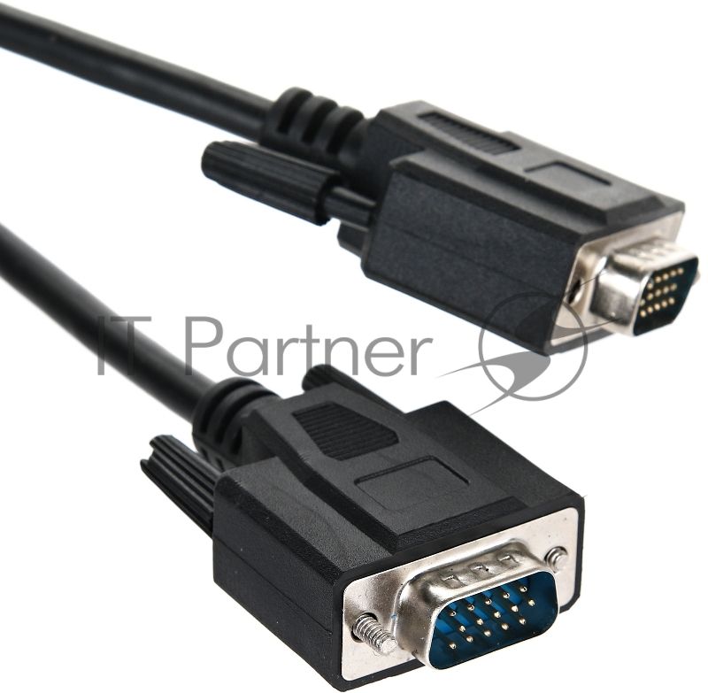 Кабель для монитора VGA (M) -) VGA (M), 1,5 м, TV-COM (QCG341AD-1.8M), ферритовые кольца