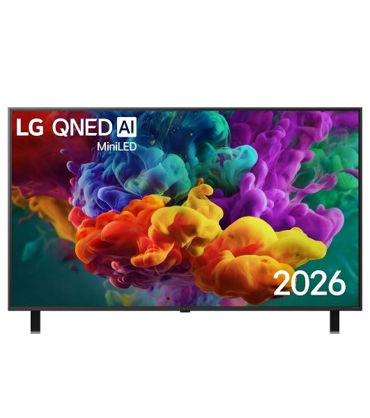 Телевизор LG 55" 55QNED85B6C.ARUG черный Mini LED QNED UHD 120Hz Smart TV webOS
