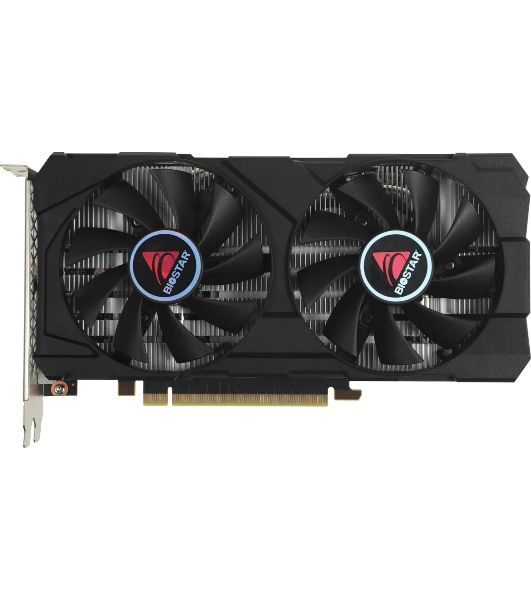 Видеокарта BIOSTAR GeForce GTX 1660 Ti, 6 GB GDDR6, 192 bit, DVI-D, DisplayPort, HDMI, GPU 1500 MHz