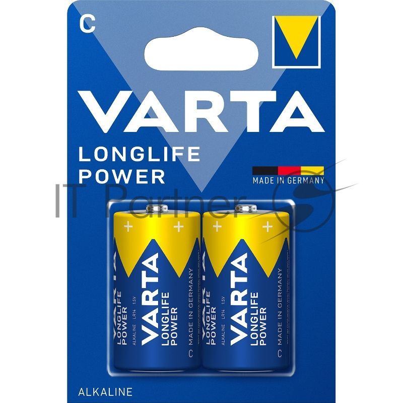 Батарейка VARTA LONGL. POWER C бл. 2
