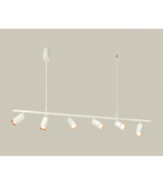 Светильник Ambrella light XB9005300/6 SWH/PPG белый песок/золото розовое полированное MR16 GU5.3 (С9005, С6322, N6114)