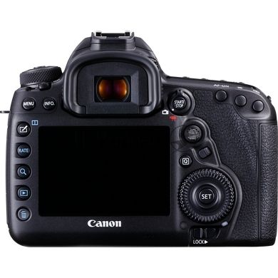 Фотоаппарат цифровой Canon EOS 5D Mark IV Body без объектива, черный, 30Mpx CMOS 35мм, HD1080/30, экран 3.2'', Li-ion