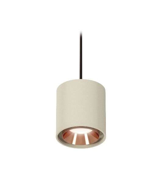 Светильник Ambrella Light XP7724001 SGR/SBK/PPG серый песок/черный песок/золото розовое полированное MR16 GU5.3