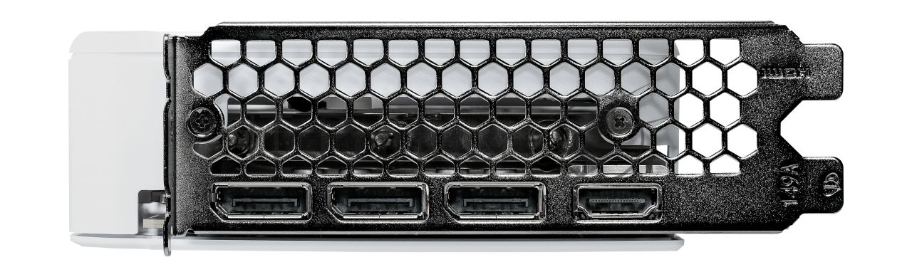 Видеокарта Palit GeForce RTX 5060 Ti WHITE OC, 16 GB GDDR7, 128 bit, 3xDisplayPort, HDMI, GPU 2407 MHz