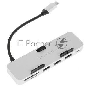 Док-станция Satechi ST-TCIMHS, USB Type-C, USB 3.0/USB Type-C/SD/Micro SD, USB Type-C