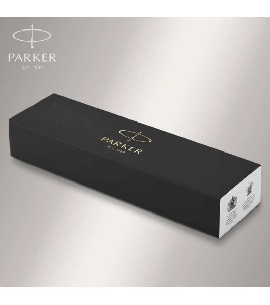 Ручка перьевая Parker IM Core F321 (CW1931649) Brushed Metal GT F сталь нержавеющая, подарочная коробка
