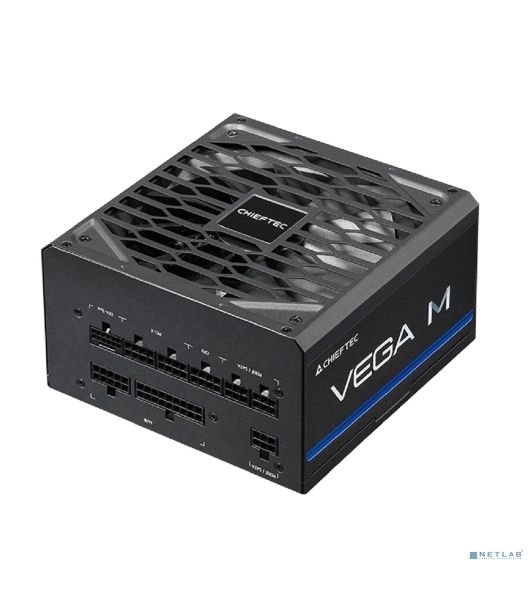 Блок питания Chieftec Vega M PPG-750-C (ATX 3.1, 750W, 80 PLUS GOLD, Active PFC, 135mm fan, Gen5 PCIe, Full Cable Management) Retail