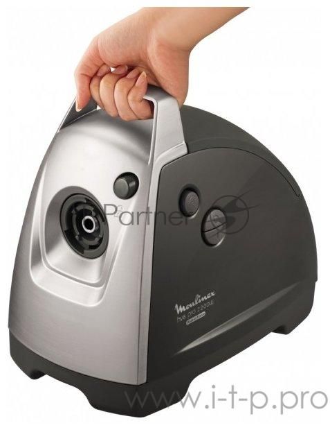 Мясорубка электрическая Moulinex ME688832 черный, 2200 Вт, 4.5 кг/мин, реверс, насадки - 6