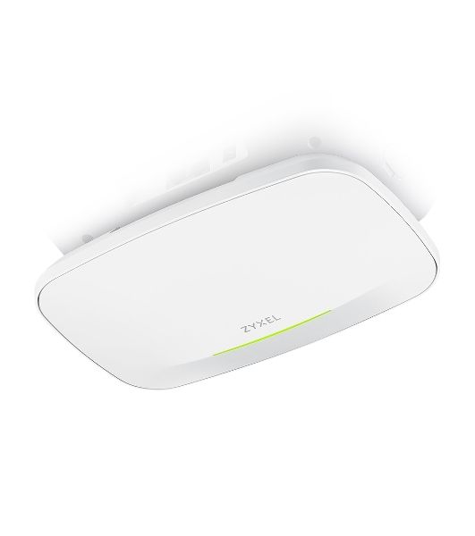 Точка доступа Zyxel NebulaFlex Pro WBE510D, Wi-Fi 7 (BE6500), MU-MIMO 4x4:2 + 2x2, двойные антенны (стена-потолок), 1xLAN 2.5GE