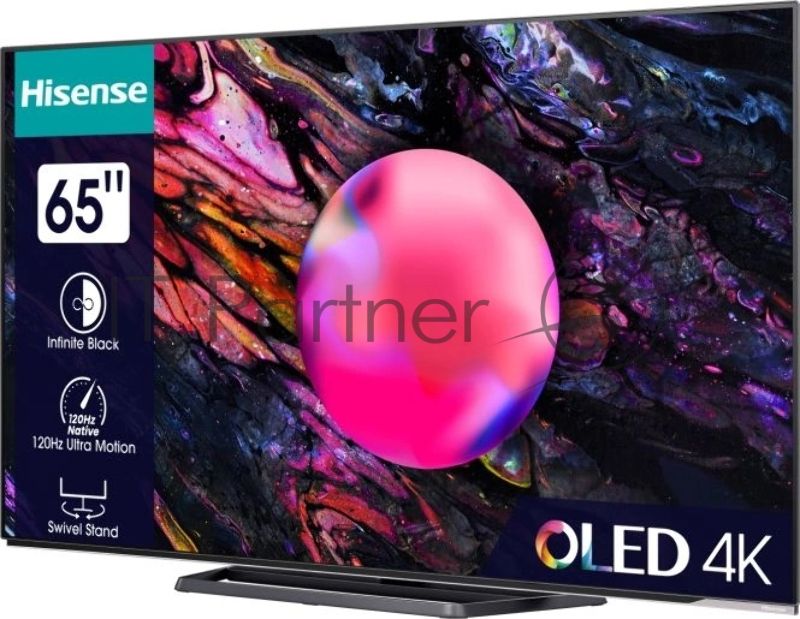 Телевизор Hisense 65" 65A85K черный QLED UHD 120Hz Smart