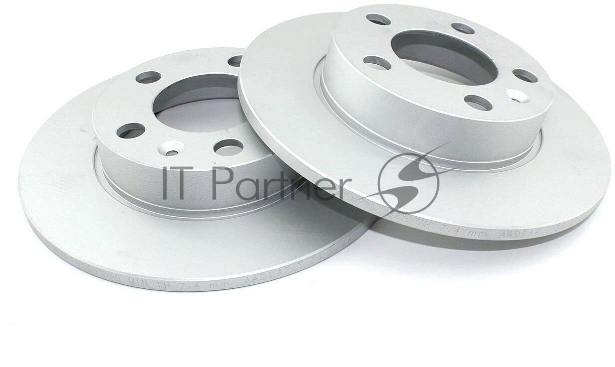 Диск тормозной LPR A1441P для Audi A3, Skoda Rapid, Fabia, Volkswagen Golf IV, Bora, Polo 1J0615601