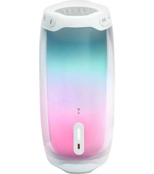 Портативная колонка JBL Pulse 4 белый 20W 1.0 BT 10м (JBLPULSE4WHTAM)