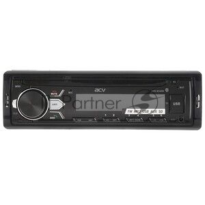 Автомагнитола ACV AVS-824BW, 1 DIN, Bluetooth, USB Type-A, AUX