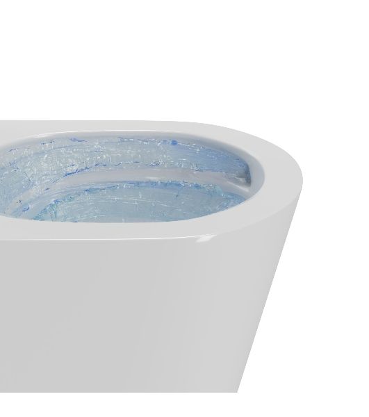 Комплект BAU 6 в 1: усиленная инсталляция BAU IDEAL, унитаз подвесной безободковый торнадо обратного потока Bau Nimb Hurricane-2, сиденье микролифт, клавиша BAU Light антивандальная, нерж. Сталь