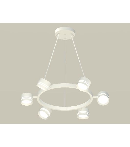 Светильник Ambrella light XB9191202/6 SWH/FR белый песок/белый матовый GX53 (C9191, N8477)