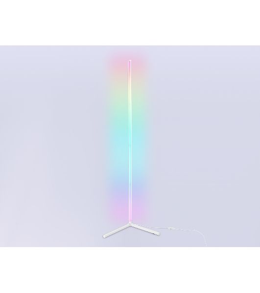 Светильник Ambrella light FL8025 WH белый LED 20W RGB D32*1650 (ПДУ РАДИО 2.4G)