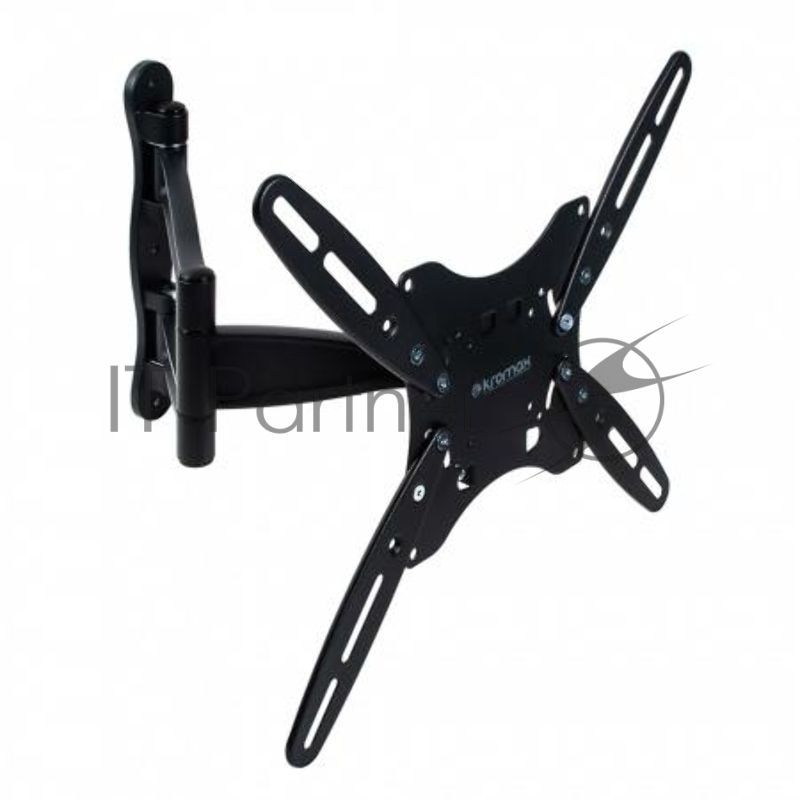 Кронштейн для телевизора Kromax TECHNO-5 серый 15"-55" макс.35кг настенный поворот и наклон