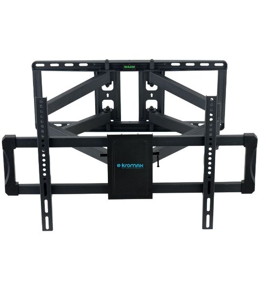Кронштейн для телевизора Kromax ATLANTIS-70 черный, 32"-75" макс. 101 кг, настенный, поворотно-выдвижной и наклонный
